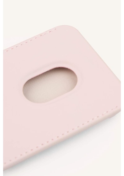 Defacto Magsafe Unisex Suni Deri Açık Pembe Kartlık I6568axnspn2 Pembe-pn2
