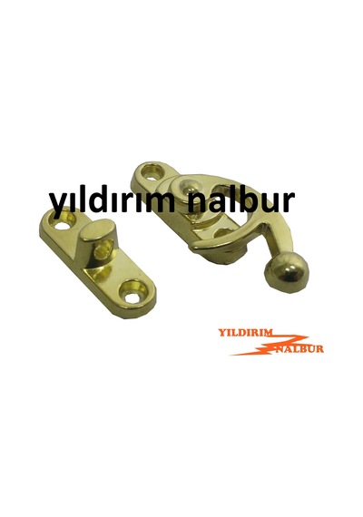 Kutu Kilidi 4 Adet Altın Sarı Sandık Kilidi Küçük Boy Hobi Kilit