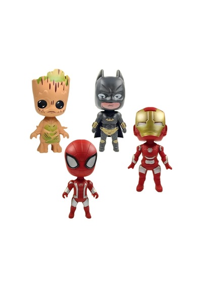Tıfıl Toys Avangers Süper Kahramanlar Hareketli 8'li Figür Set