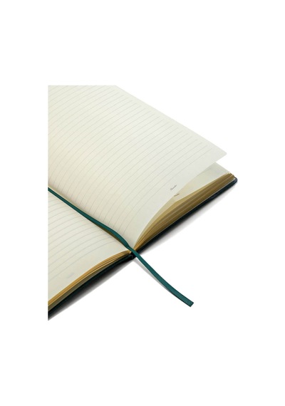 Pineider Defter Milano 14.5x21 Cm Yeşil Gold Cnr1s099107374 Yeşil