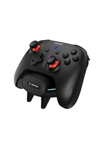 Rampage Hydra Pro Siyah Bt + 2.4 Ghz Şarj İstasyonlu Pc Gamepad Rgb