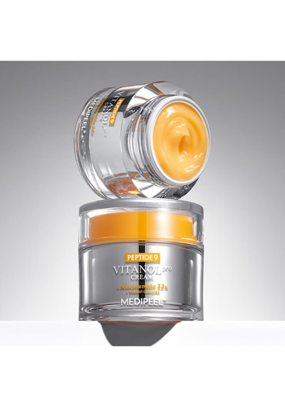 Medipeel Peptide 9 Vitanol Pro Cream 50 Ml Cilt Elastikiyetini Ve Ton Dengesini Peptitli Krem M0409