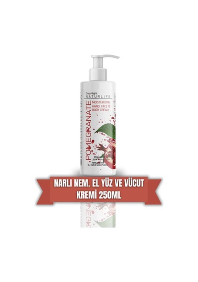 El Yüz Vücut Kremi 250 Ml - Nar Özlü
