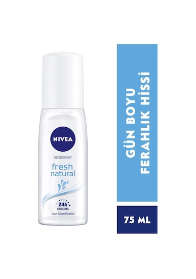 Nivea Kadın Pump Sprey Deodorant Fresh Natural 48 Saat Deodorant Koruması 2 x 75 ML