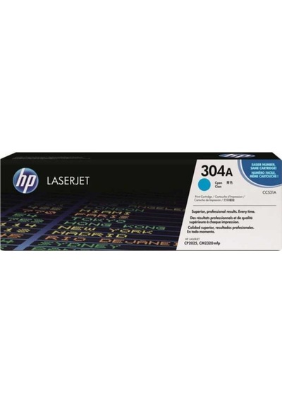 Hp 304A-Cc531A Mavi  Toner