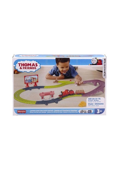 Hgy82 Thomas Ve Arkadaşları - Tren Seti Sür-bırak Çok Renkli