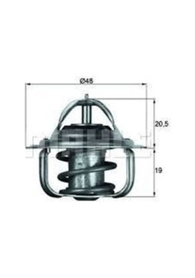 MAHLE TX583D TERMOSTAT FIESTA IV JA_. JB_ 83C