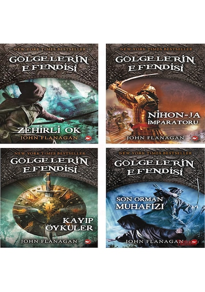 Gölgelerin Efendisi 9+10+11+12 Kitap Set / John Flanagan / Macera