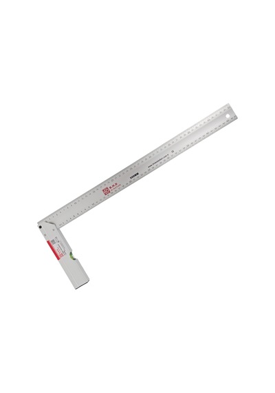 Fixonic B.h.d Bhd00199 500mm/50cm Alüminyum L Marangoz Gönye/su Terazili