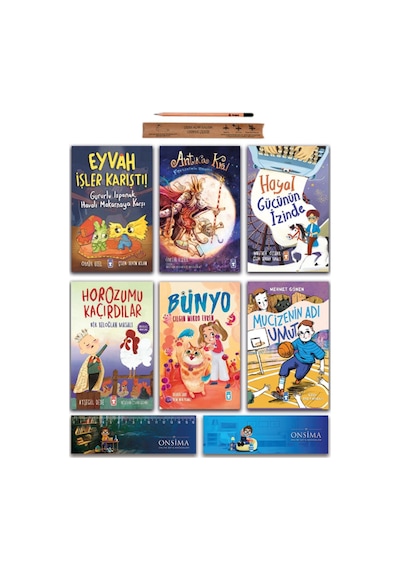 Timaş Çocuk Eyvah İşler Karıştı - Hayal Gücünün İzinde - Bünyo - Horozumu Kaçırdılar - Antika Kral Set 6 Kitap