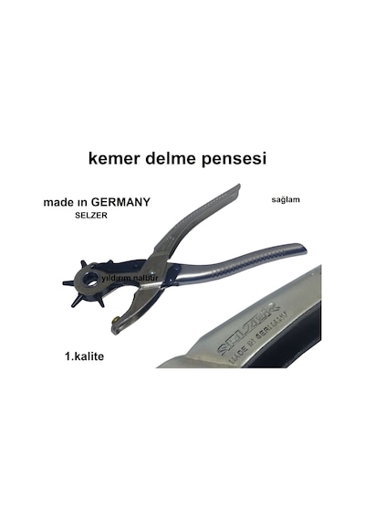 Kemer Delme Pensesi Kemer Perçin Delik Açma  Pense