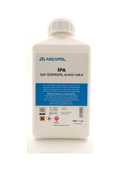 Ancapol Saf Izopropil Alkol 1 L Ancapol Saf Izopropil Alkol 1 L