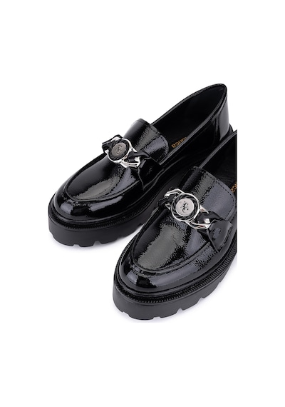 Tamer Tanca Kadın Vegan Siyah Rugan Loafer Ayakkabı 817 0890 Bn Ayk Sk22/23 Sıyah Krsk Rgn Siyah Tamer Tanca Kadın Vegan Siyah Rugan Loafer Ayakkabı 817 0890 Bn Ayk Sk22/23 Sıyah Krsk Rgn Siyah