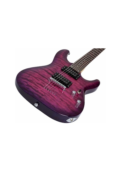 Schecter C-6 Plus Elektro Gitar (Electric Magenta)
