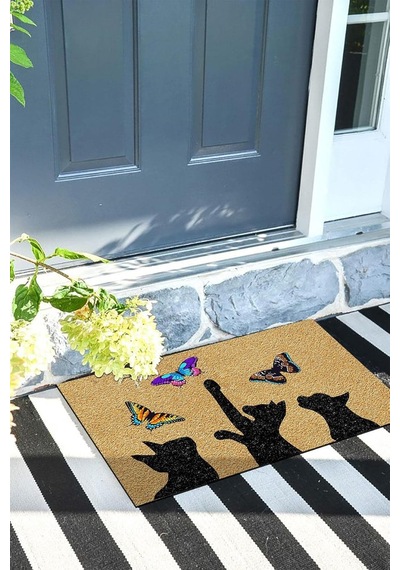 Ayrex Kapı Önü Paspası Dekoratif Dış Mekân Ve Ev İçi Paspas 45x70cm Genel
