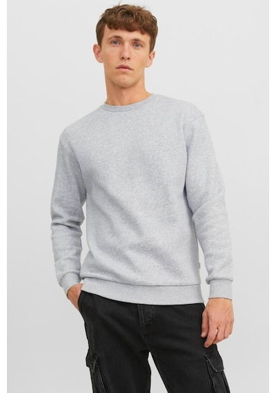 Jack & Jones Jjebradley Sweat Crew Noos Gri Melanj 12249341 001