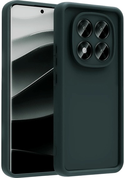 Xiaomi Redmi Note 15 Pro 5g Uyumlu Viera Silikon - Koyu Yeşil