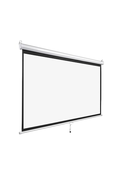 Dualtech 200x150 Cm 100" Manuel Projeksiyon Perdesi 4k Ultra Hd Sinema Perdesi