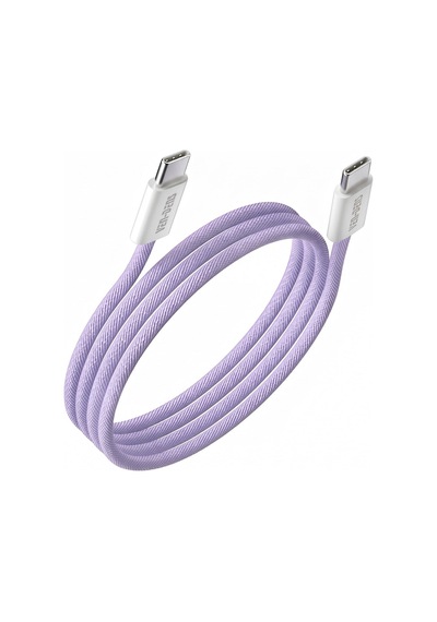 Ven-dens Vd-dca04 60 W Pd Type-c To Type-c Manyetik Hızlı Şarj Ve Veri Kablosu, 1 Metre, Siyah