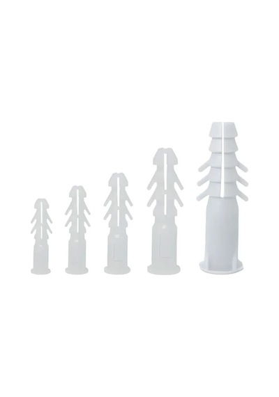 Pratik 8 Mm Plastik Dübel 500 Adet Set