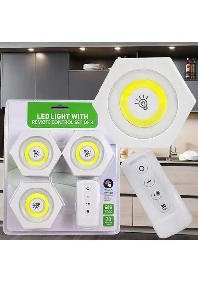 Uzaktan Kumandalı Led Işık Altı Gen 3&amp Apos Lü Set Çok Renkli