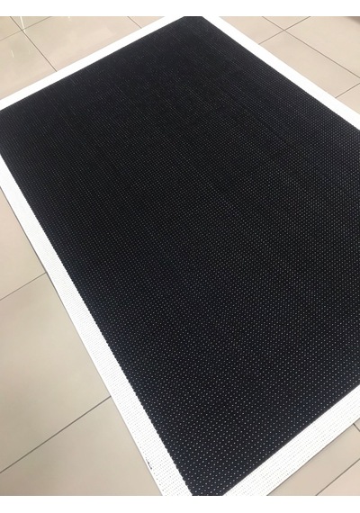 Liparis Sisal Halı Dc482 Serisi Oturma Salon Yatak Odası Halısı Siyah