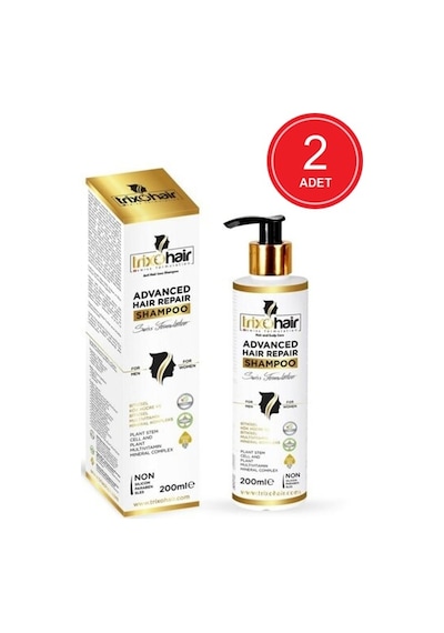 Trixohair Erkekler için Saç Dökülmesine Karşı Saç Bakım Şampuanı 2 x 200 ML
