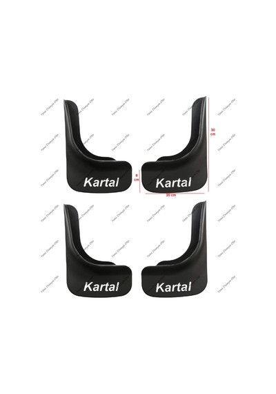 Tofaş Kartal Uyumlu 4'lü Ön Arka Set Paçalık Çamurluk Tozluk TFS1UX902