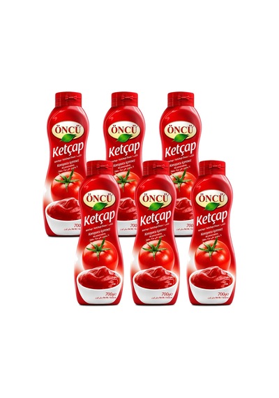 Öncü Ketçap 700 Gr Acılı X 6 Adet