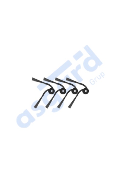 Roborock Saros 10- Saros 10r Uyumlu 4 Yan Fırça Pkt-iasgf0000885