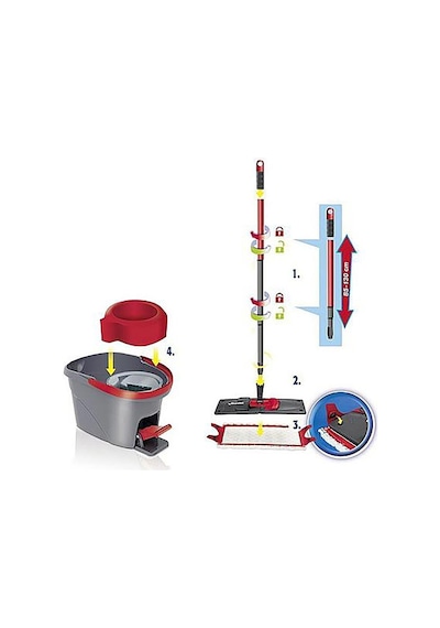 Vileda Ultramax Turbo Pedallı Temizlik Seti