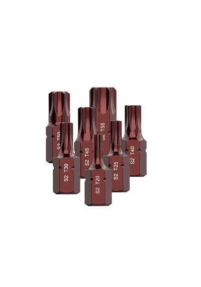 Ht- Rico 10 Adet T55 Torx Bits Uç Kısa