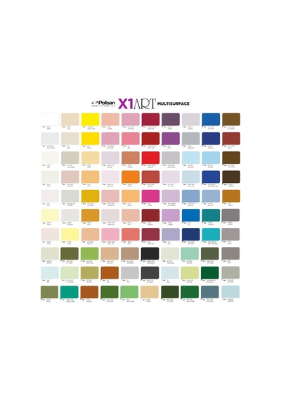Polisan X1 Art Multısurface Hobi Boyası 0076 Çağla 120 Ml