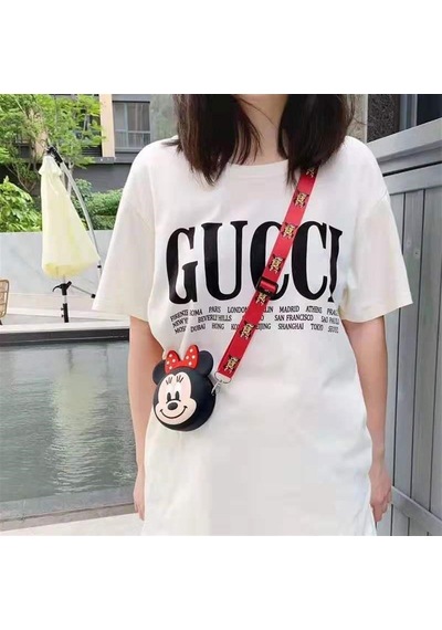 Mickey Mouse Minnie Mouse Tasarım Silikon Omuz Askılı Çanta 1670-1 Çok Renkli