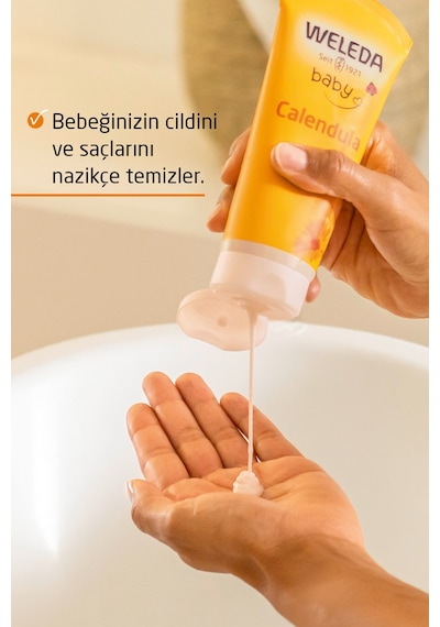 Weleda Calendula Organik Saç Ve Vücut Şampuanı 200 ML