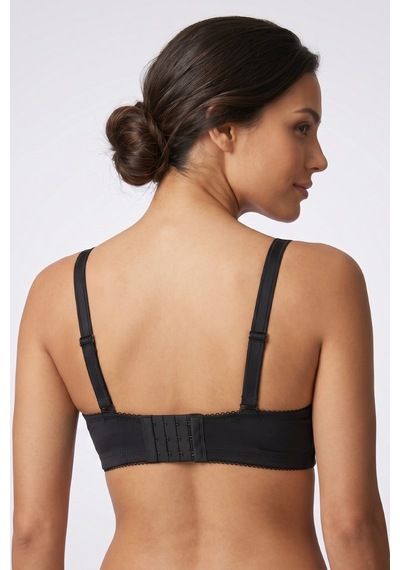 Fk Lingerie Kadın Silikonlu Toparlayıcı Sütyen B Cup Bgl-st05558 siyah