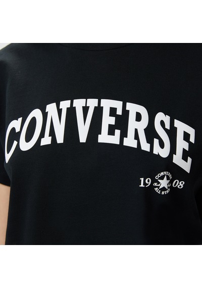 Converse Retro Chuck Kadın Siyah T-shirt10026367