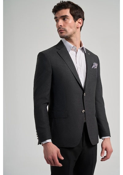 İmza Düz Bez Ayağı Mono Yaka Tam Astar Esnek 6 Drop Slim Fit Ceket 1002245903 Koyu Antrasit İmza Düz Bez Ayağı Mono Yaka Tam Astar Esnek 6 Drop Slim Fit Ceket 1002245903 Koyu Antrasit