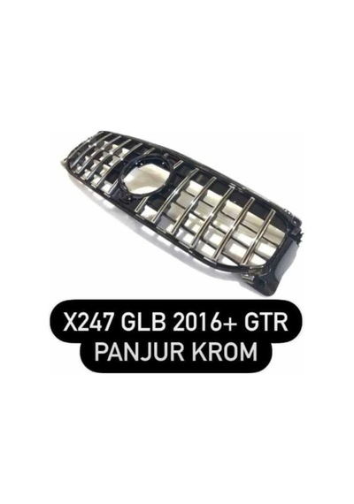 Mercedes X247 Glb İçin Uyumlu2016 + Gtr Panjur Krom