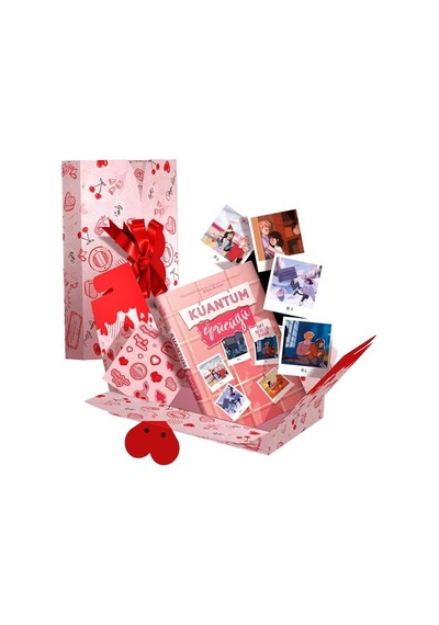 Kuantum Öpücüğü Sevgililer Günü Özel Kutulu Set - Amy Noelle Parks - Ren Kitap