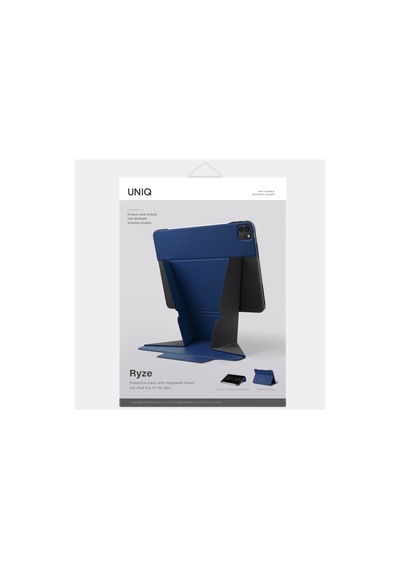 Apple Uyumlu iPad Pro 11" 2022 M2 Tablet Kılıf Ryze Serisi Standlı 360º Dönme Özellikli Katlanabilir Tasarım Kılıf Apple Uyumlu iPad Pro 11" 2022 M2 Tablet Kılıf Ryze Serisi Standlı 360º Dönme Özellikli Katlanabilir Tasarım Kılıf