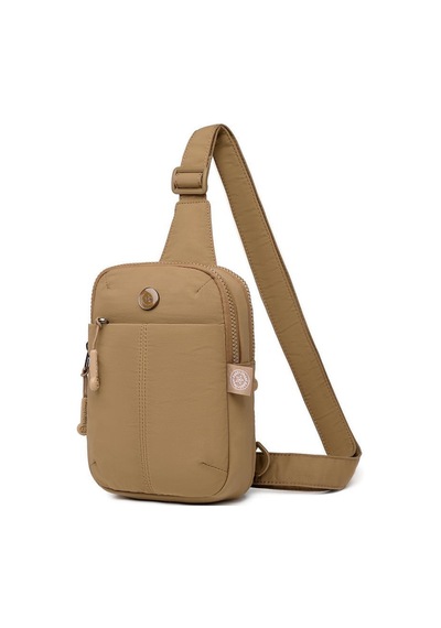 Smart Bags Mikro Poly Kumaş Kadın Bodybag Postacı Çantası 3337 Kahve