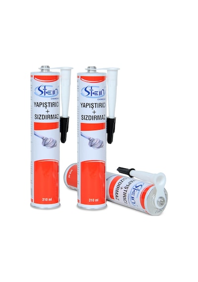 Stein Pu 50 Adhesive - Poliüretan Mastik 1 Adet 310 Ml Siyah