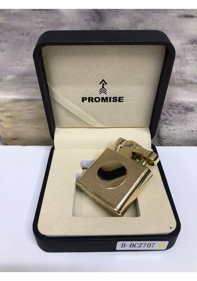 Promise Marka Benzinli Sarı Gold Yuvarlak Logo Desenli Kişiye Öze