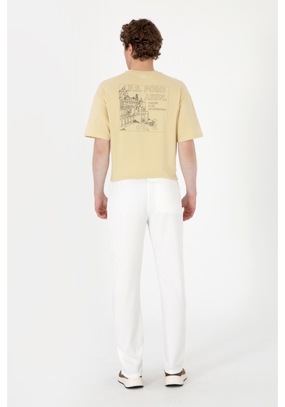 U.s. Polo Assn. Erkek Ekru Eşofman Altı 50300085-vr184 Off Whıte
