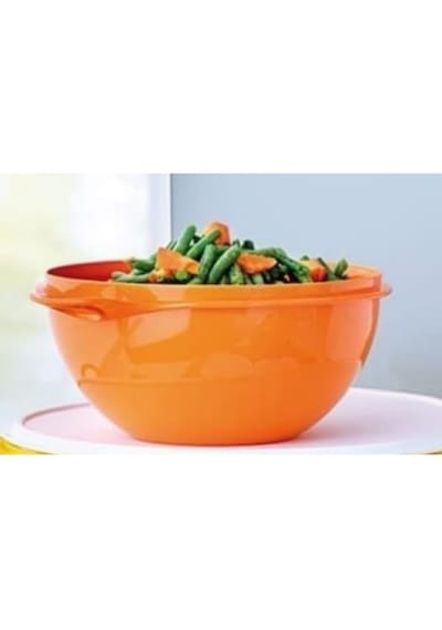 Tupperware Miks 2.75 Lt Miksim Karıştırma Saklama Kabı Turuncu Beyaz
