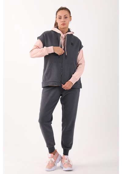 Maraton Sportswear Comfort Kadın Hakim Yaka Uzun Kol Basic Antrasit Eşofman Takımı 21912-antrasit Antrasit Maraton Sportswear Comfort Kadın Hakim Yaka Uzun Kol Basic Antrasit Eşofman Takımı 21912-antrasit Antrasit