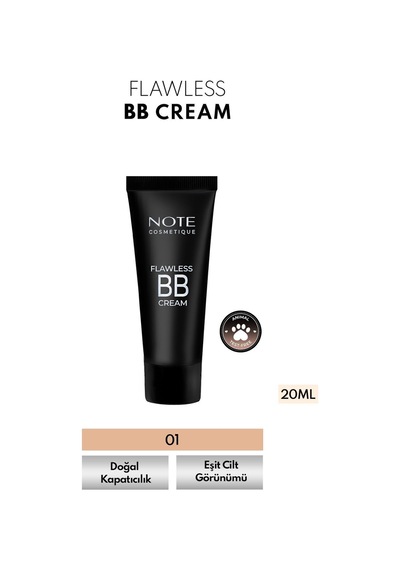 Flawless Bb Cream Doğal Kapatıcı Bb Krem - 01 Açık