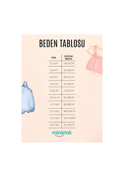 Ministok Charlotte Carousel Nakışlı Triko Hırka, Blüz, Şortlu 3'lü Kız Beb Bej