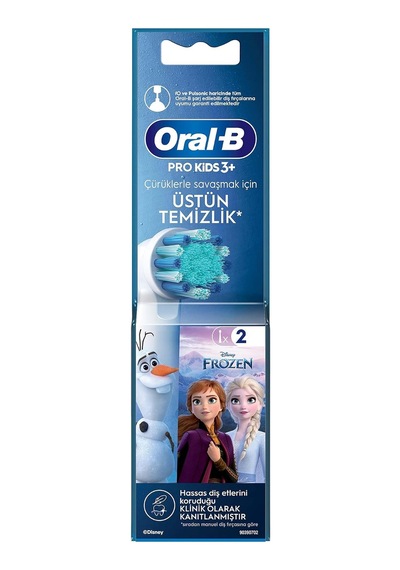 Çocuk İçin Frozen Şarjlı Diş Fırçası Yedek Başlığı 2 Adet Diğer